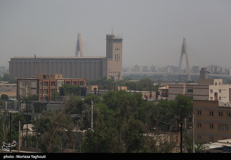 آلودگی هوای اهواز