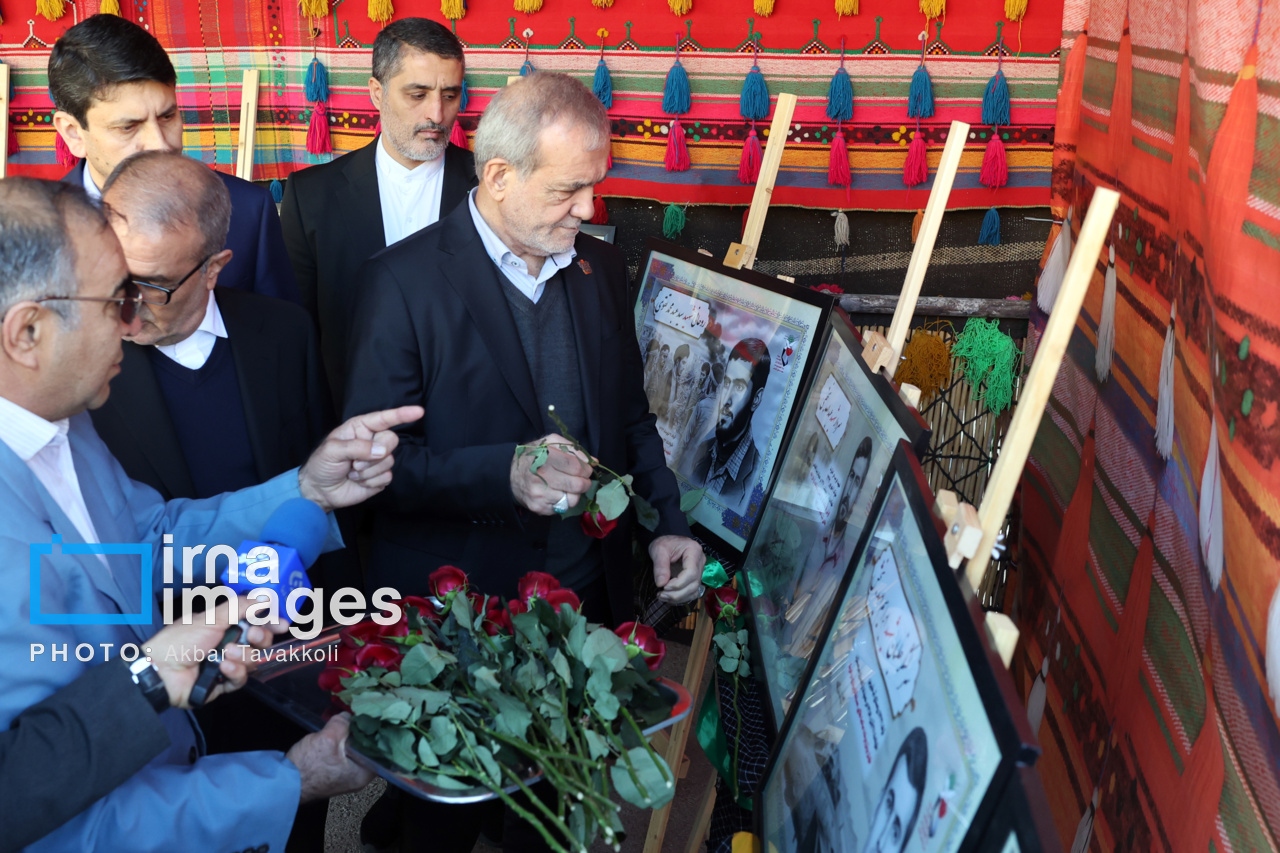 ورود رییس جمهور به یاسوج