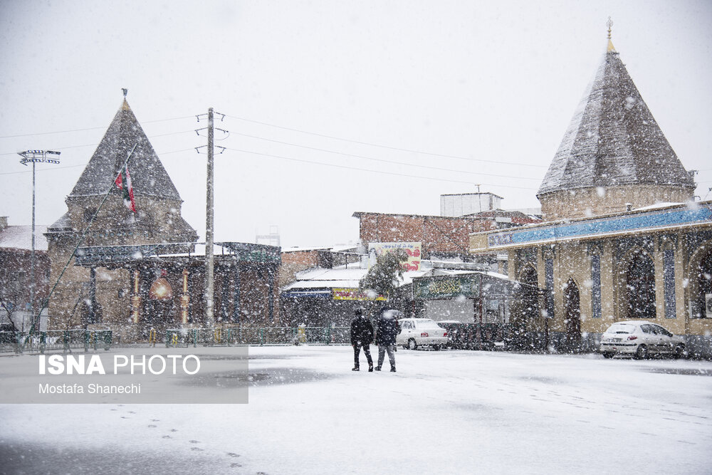 حال و هوای برفی ساری