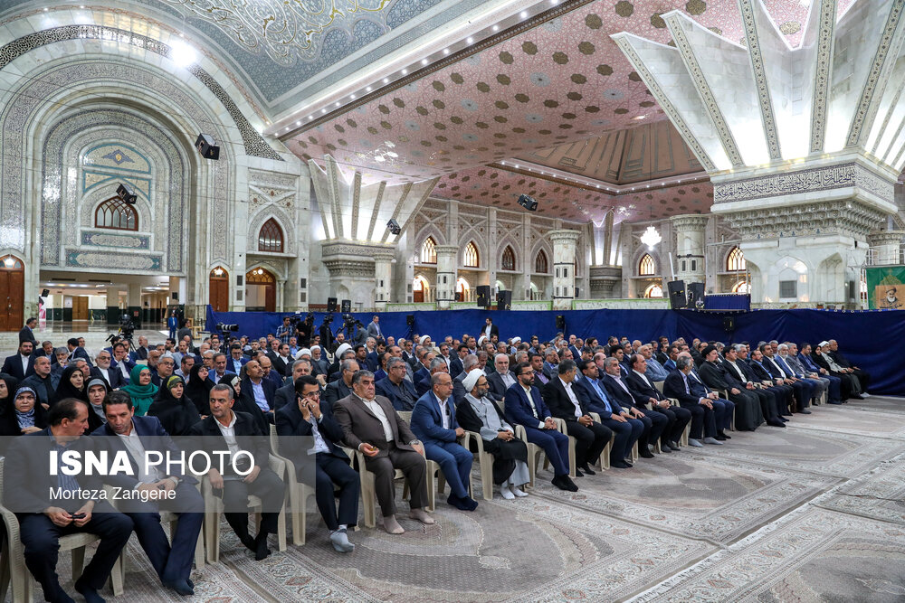 تجدید میثاق رئیس و نمایندگان مجلس 