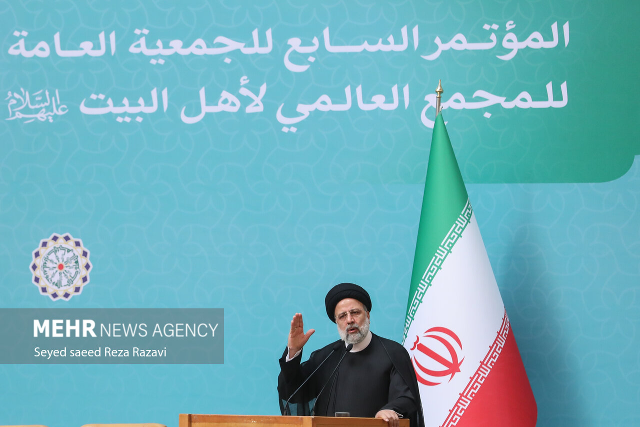 رئیسی در افتتاحیه اجلاس مجمع عمومی مجمع جهانی اهل بیت(ع)