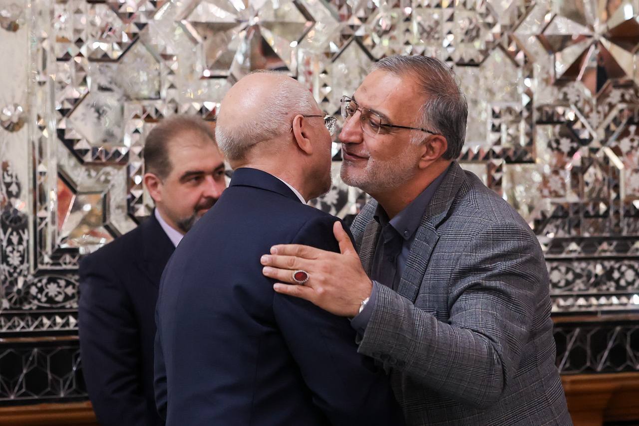 دیدارهای نوروزی جمعی از مسئولان نظام با قالیباف