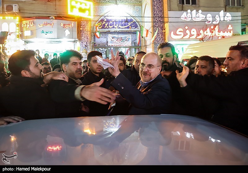 جشن پیروزی انقلاب اسلامی در شهر بومهن با حضور رئیس مجلس