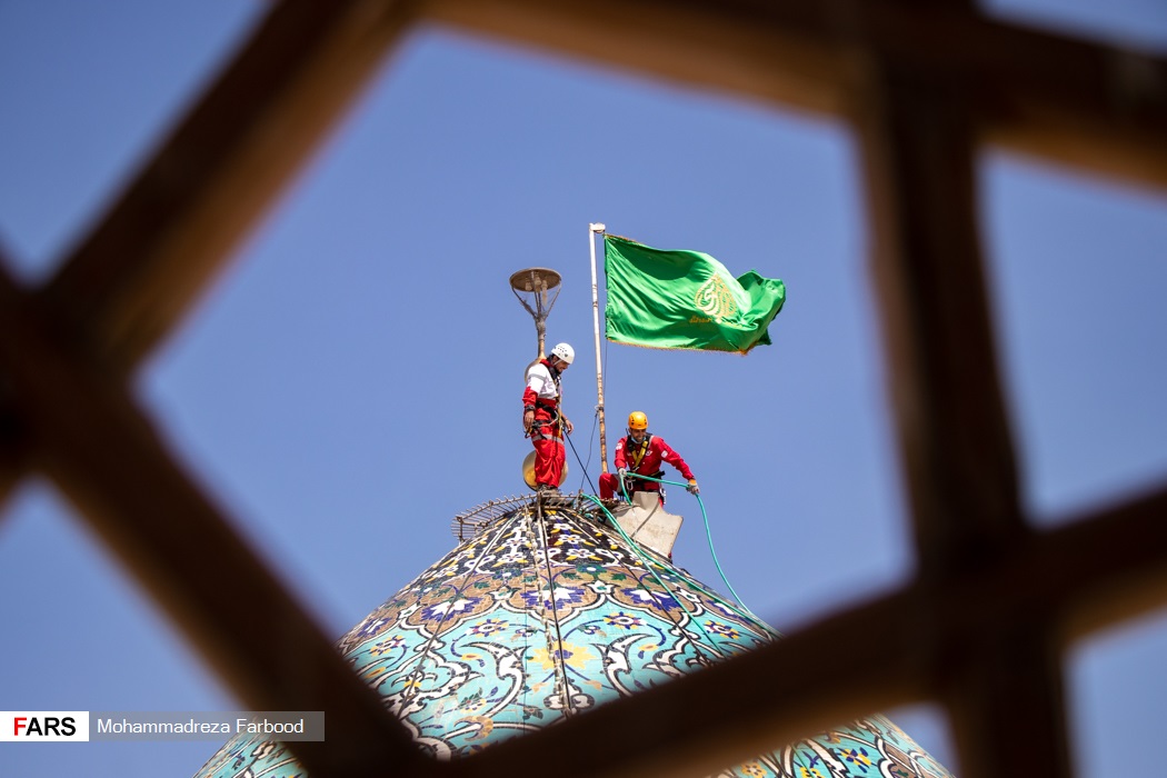 گنبد مطهر شاهچراغ(ع)