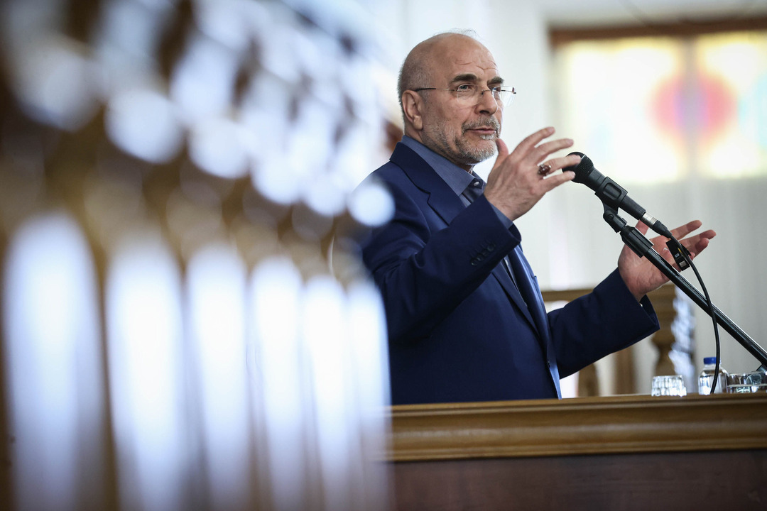 حضور و سخنرانی قالیباف در نشست هوش مصنوعی