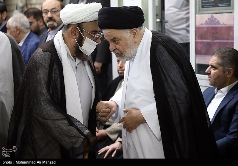  مراسم ترحیم و بزرگداشت همسر آیت‌الله سیستانی در قم