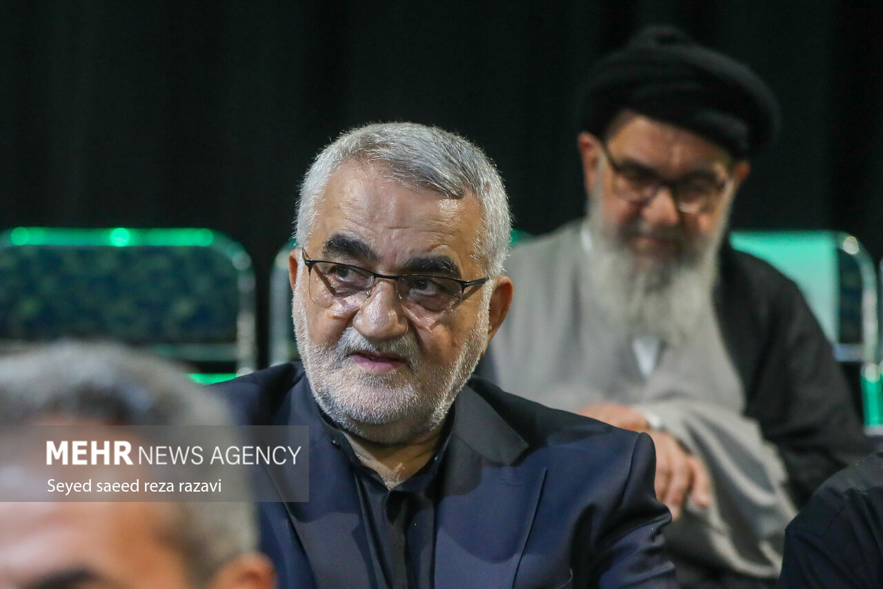 مراسم اربعین شهادت سردار سرلشکر حاج محمدحسن محققی