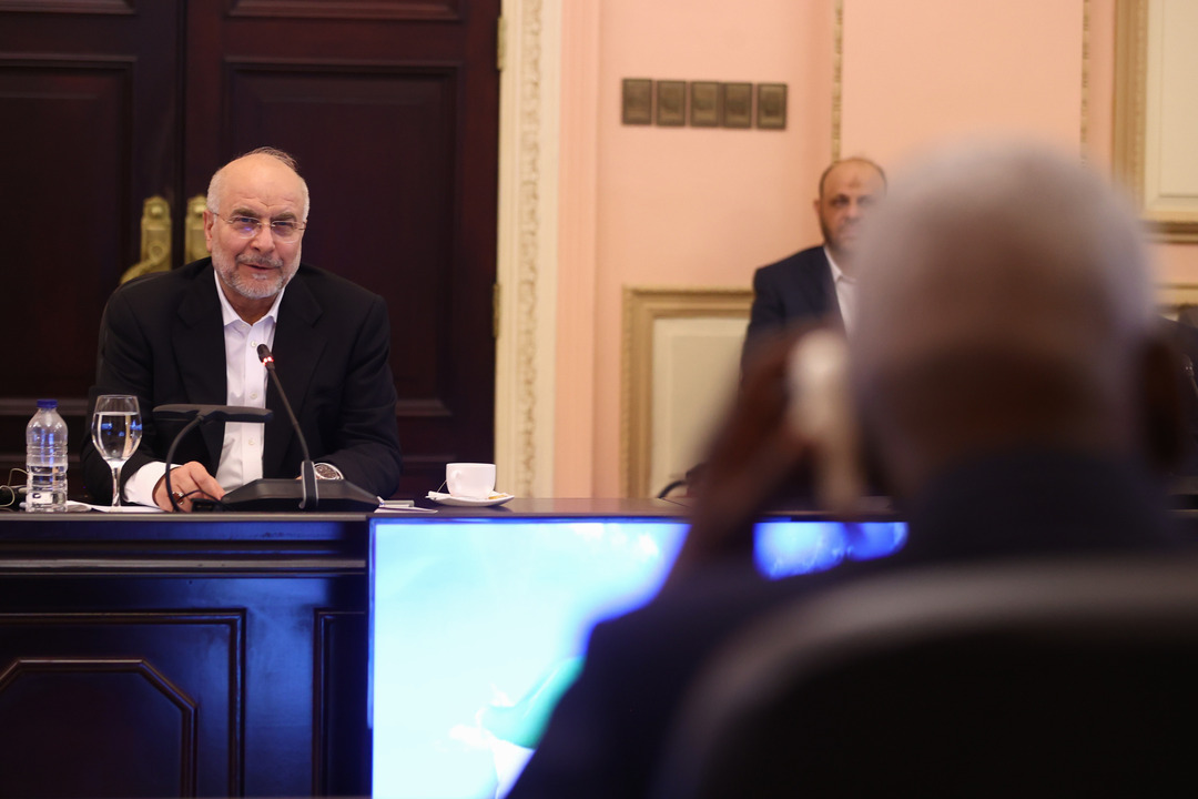 دیدار  قالیباف با لاسو هرناندز، رئیس مجلس کوبا