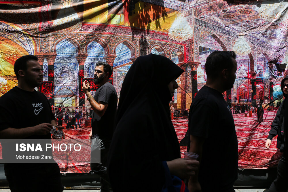 مراسم عزاداری تاسوعای حسینی مشهد