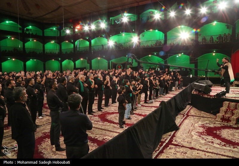 عزاداری هیات ناشنوایان در یزد