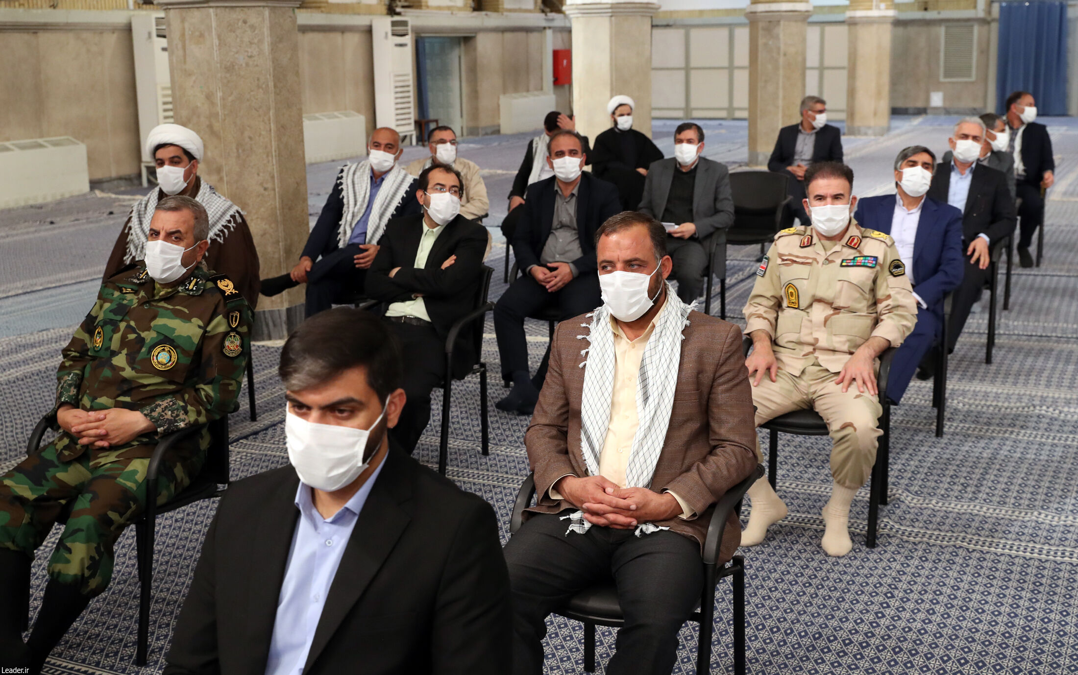 دیدار دست‌اندرکاران کنگره‌ شهدای ایلام با رهبر انقلاب