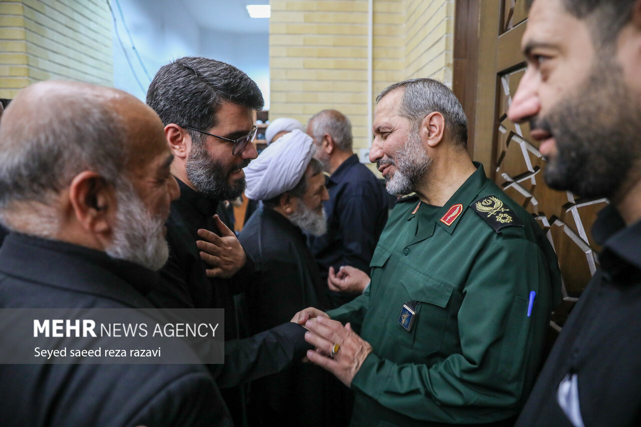 مراسم گرامیداشت اربعین شهدای هوافضای سپاه با حضور قالیباف 