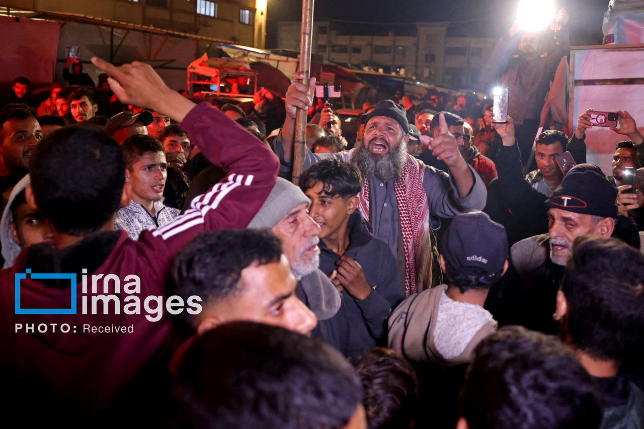 جشن مردم غزه بعداز آتش بس