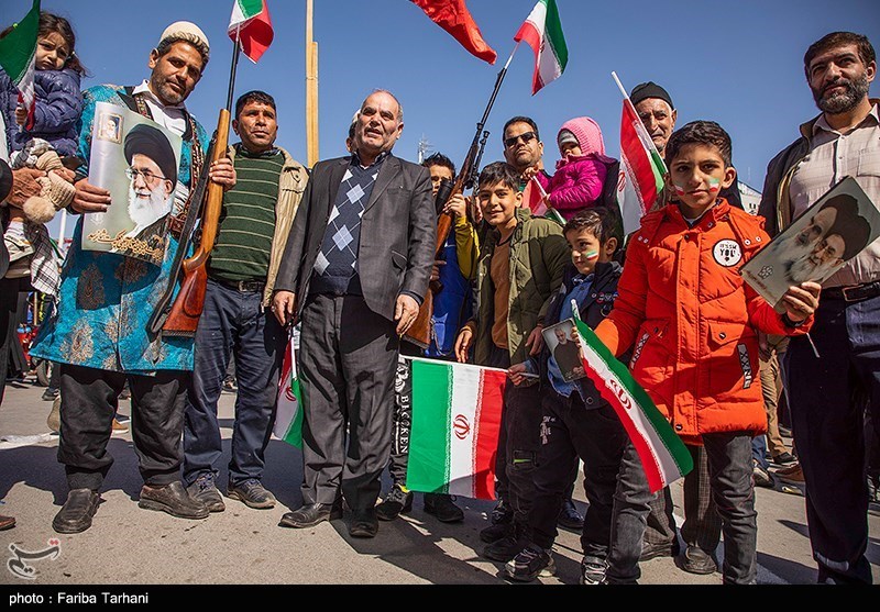 تصاویری از راهپیمایی ۲۲ بهمن در استانها 