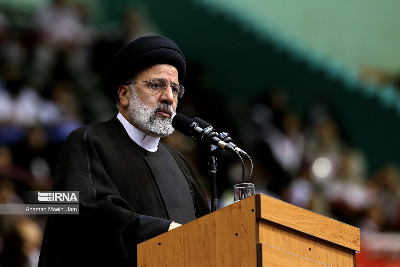 حضور رئیسی در مراسم روز جهانی صلیب سرخ و هلال احمر