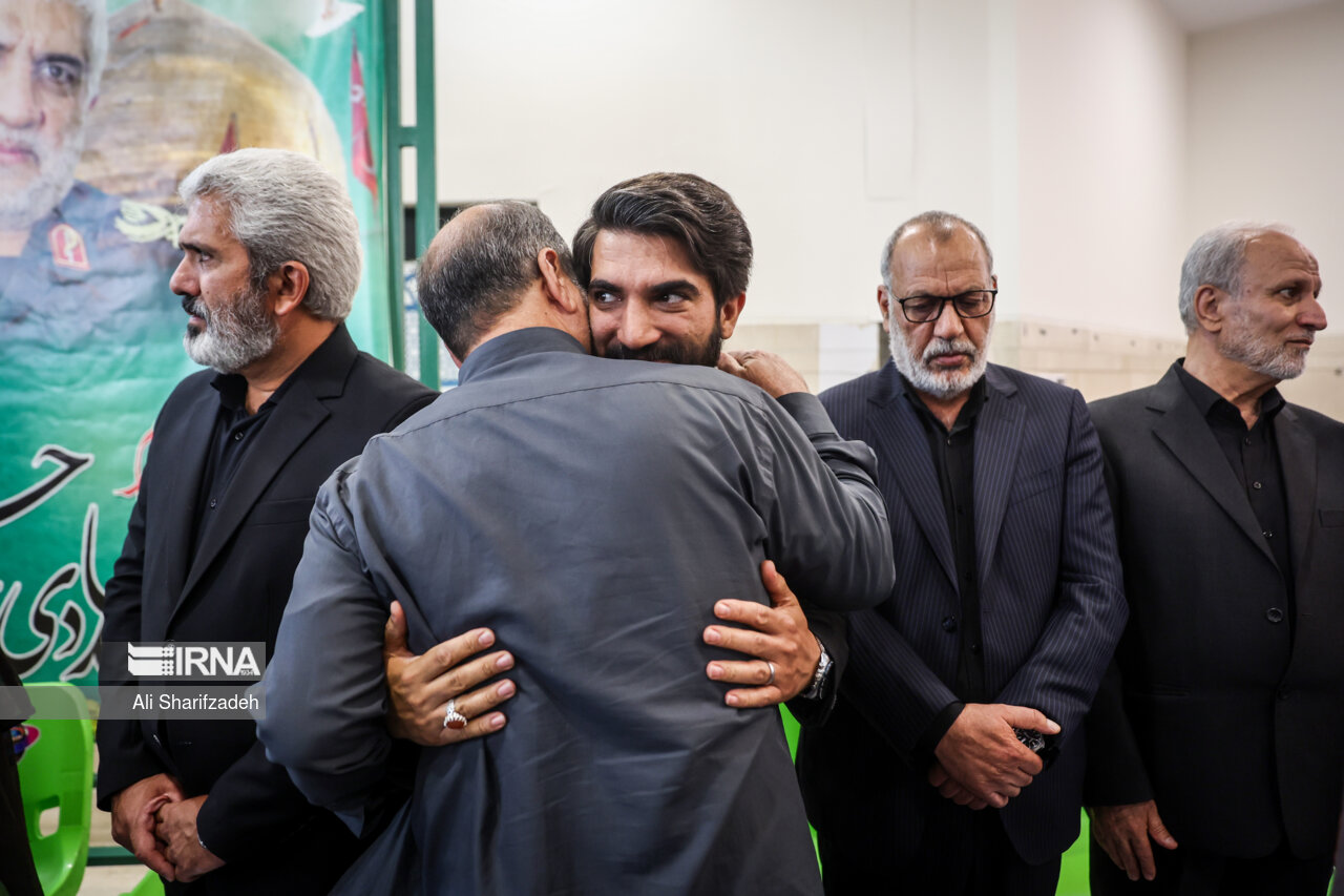 مراسم چهلمین روز شهادت سرلشگر «محمدهادی حاجی رحیمی»