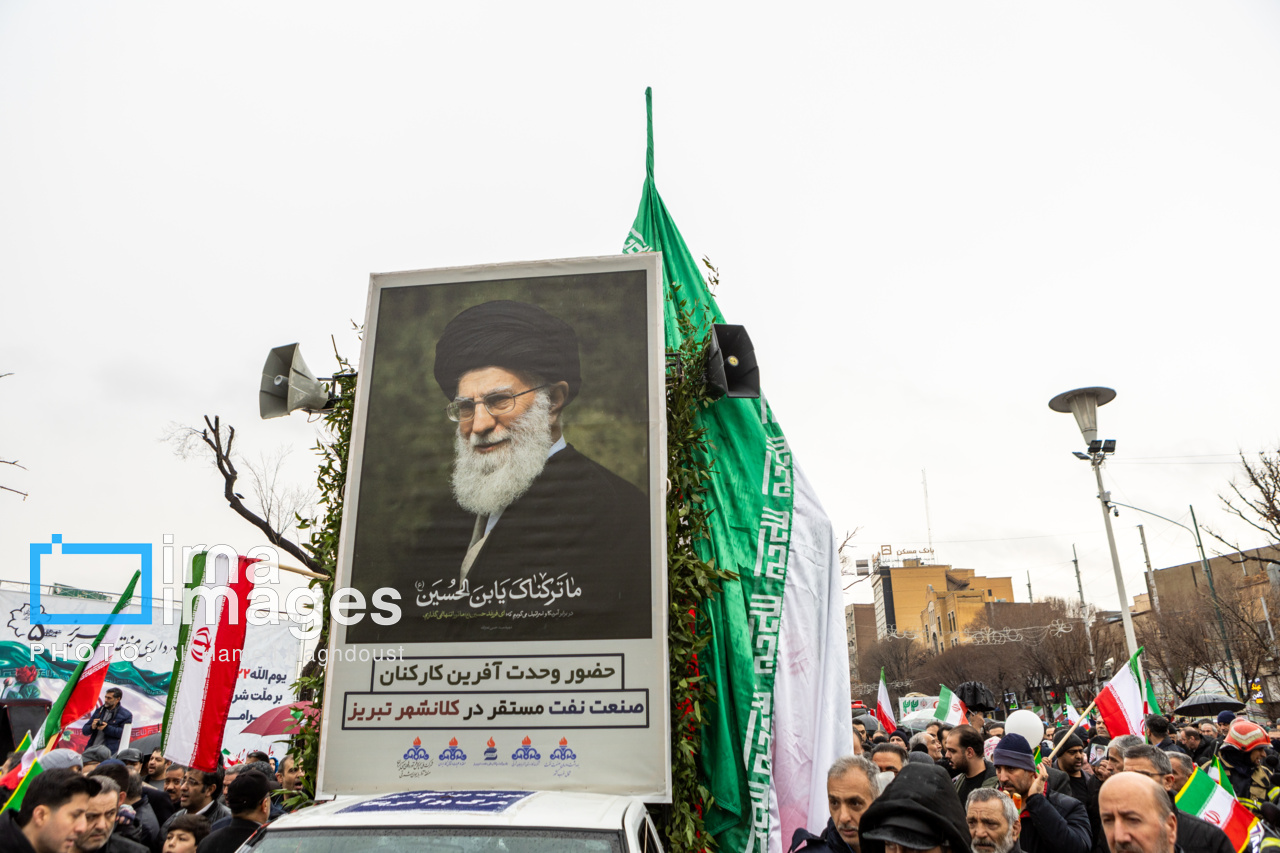 راهپیمایی ۲۲ بهمن در تبریز