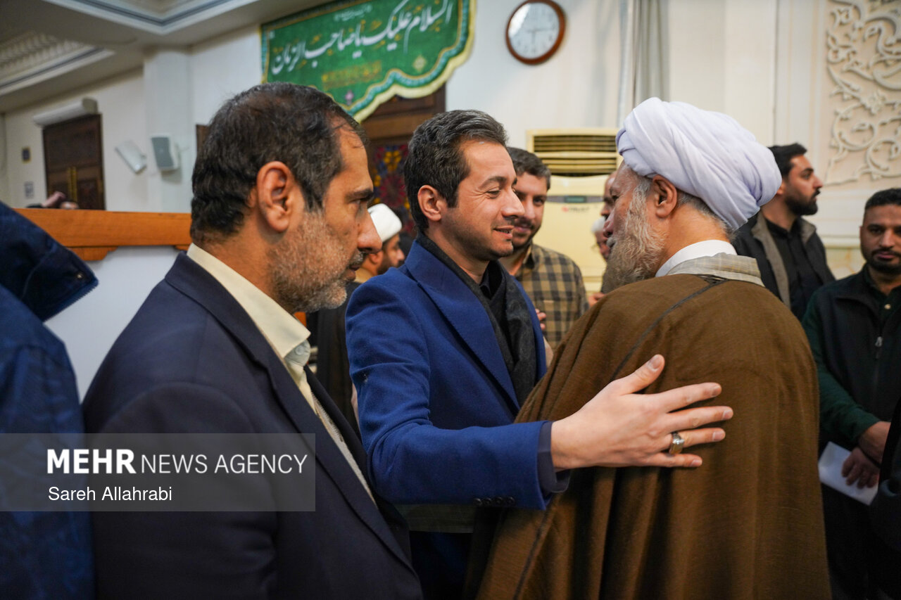 مراسم خطبه خوانی شام شهادت حضرت شاهچراغ(ع)