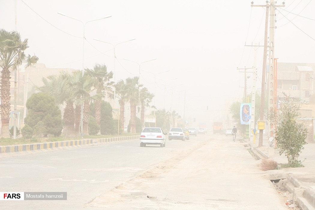 گرد و خاک در  سیستان