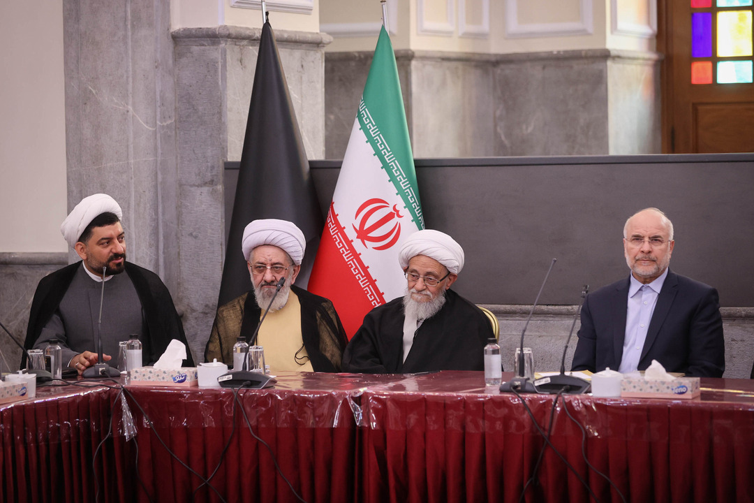 دیدار جمعی از ائمه جماعت مساجد تهران با قالیباف