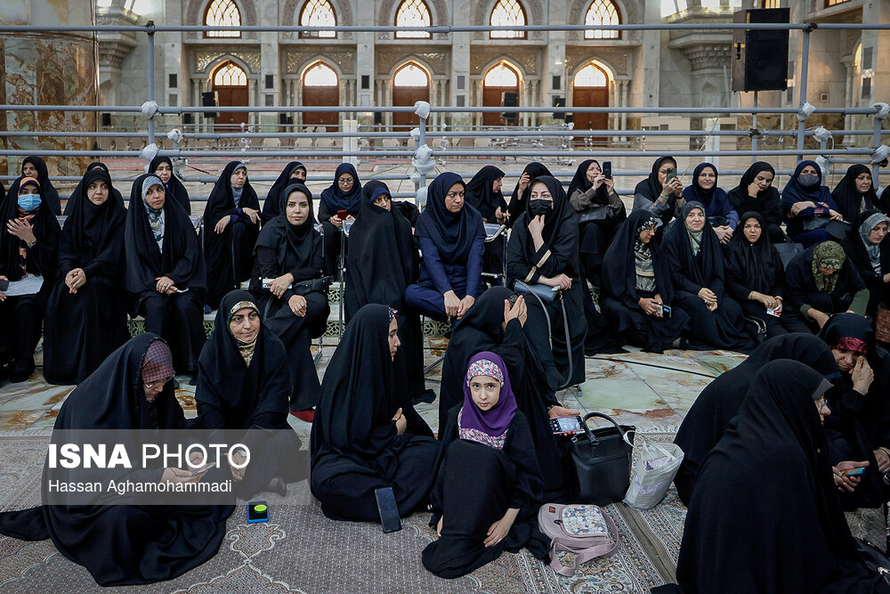 مراسم تجدید میثاق جهادگران و دانشگاهیان 