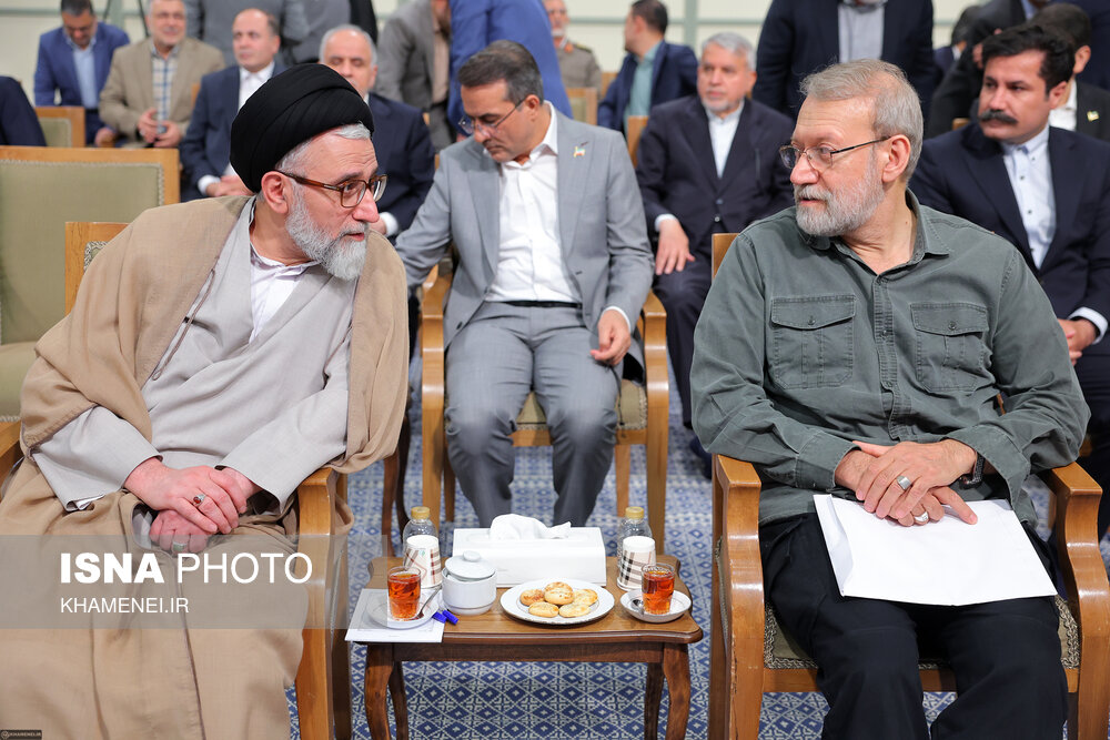 دیدار رئیس‌جمهور و اعضای هیئت دولت با رهبر انقلاب