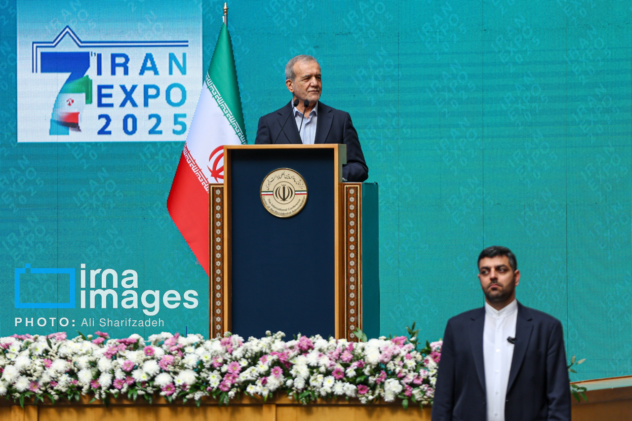 پزشکیان در هفتمین نمایشگاه ایران اکسپو ۲۰۲۵