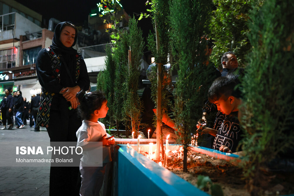 مراسم شام غریبان حسینی - تهران