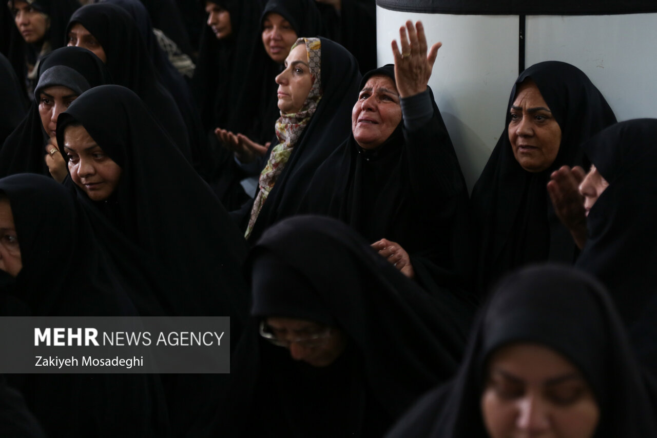 تشییع پیکر مطهر شهدای حملات رژیم صهیونیستی