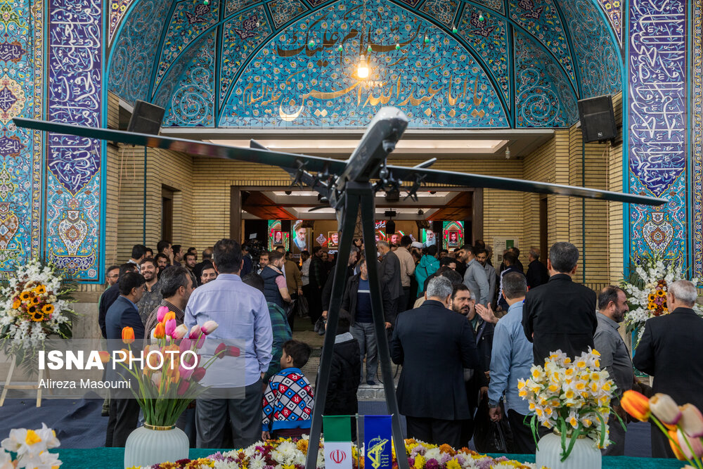 مراسم گرامیداشت شهدای نیروی هوافضای سپاه