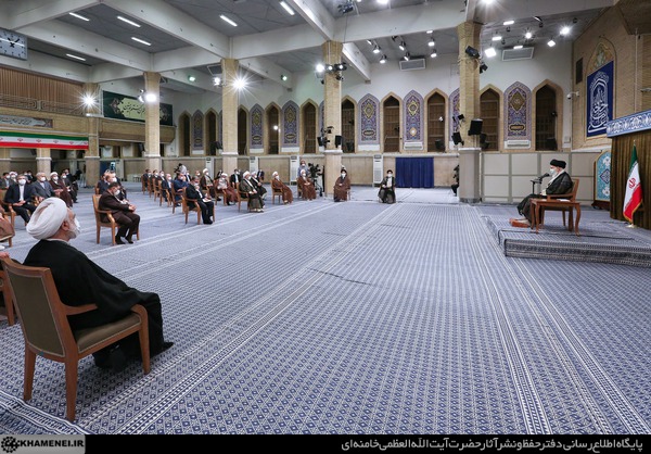 دیدار رئیس و مسئولان قوه قضائیه با رهبر انقلاب