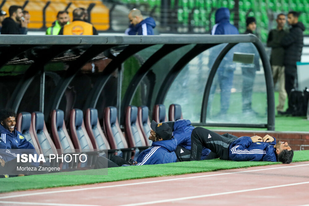 بازدید تیم فوتبال النصر عربستان از ورزشگاه آزادی