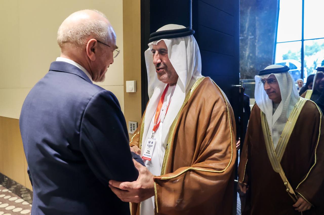 دیدار طارق حمید الطایر با قالیباف در آذربایجان - باکو