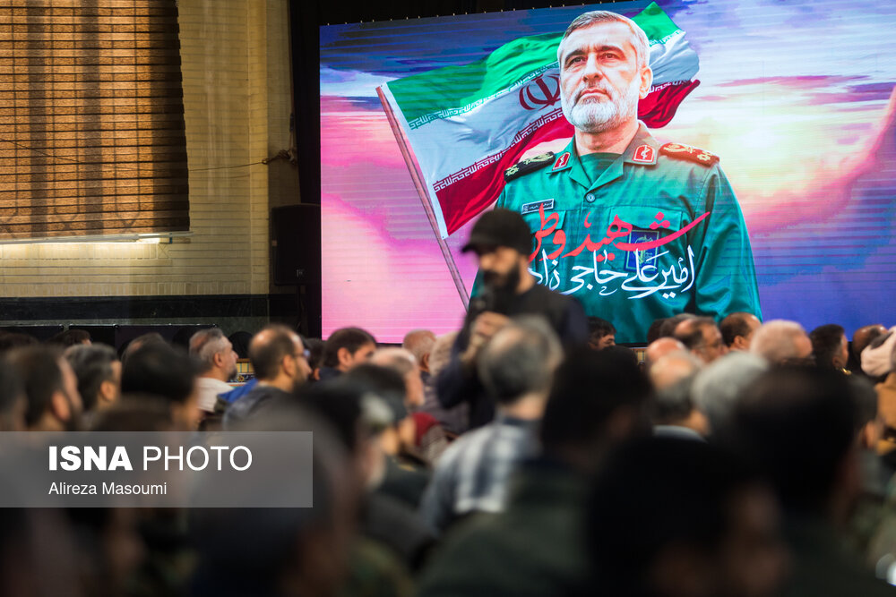 مراسم گرامیداشت شهدای نیروی هوافضای سپاه
