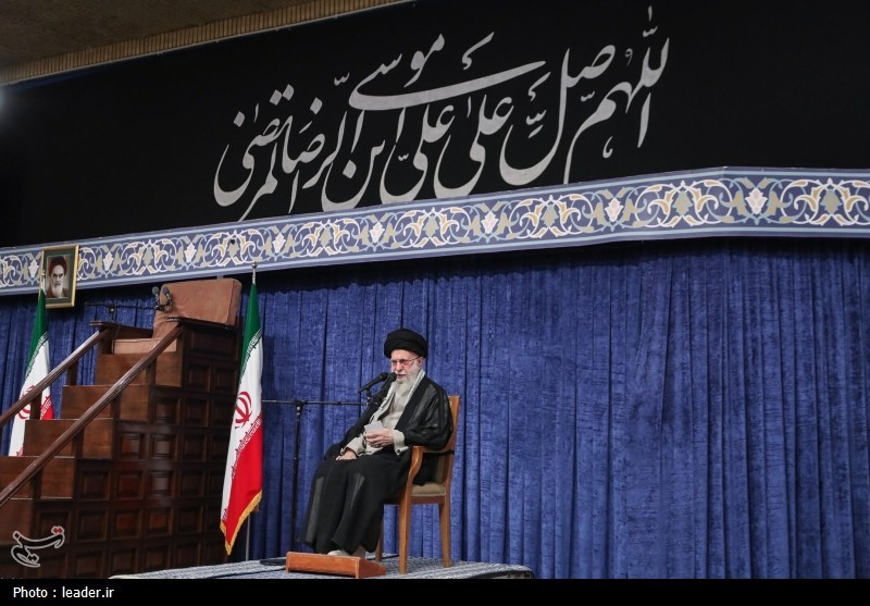 عزاداری شهادت امام رضا (ع) با حضور رهبر معظم انقلاب