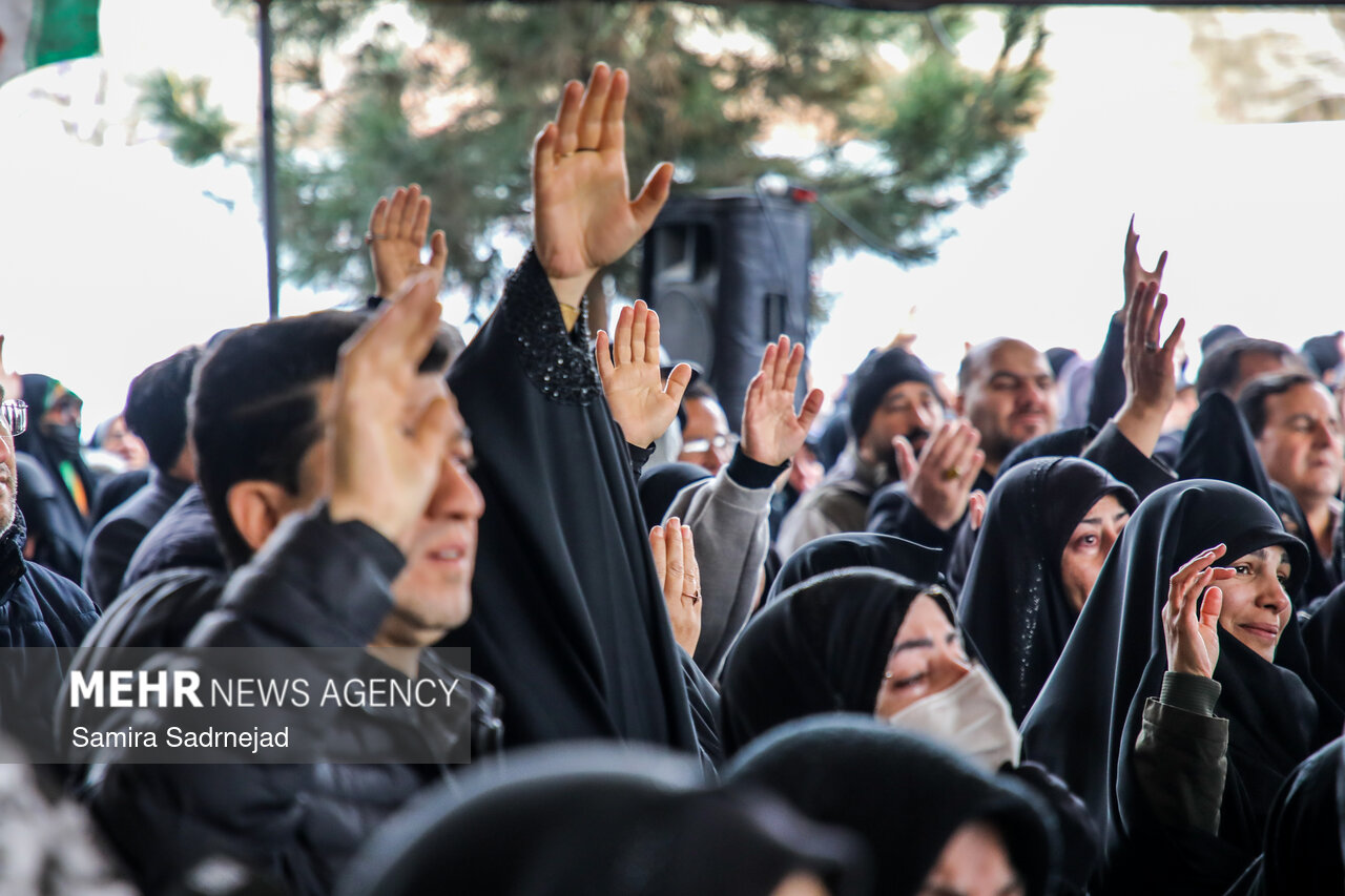 تشییع پیکر شهدای اغتشاشات