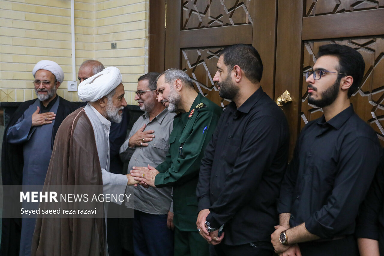 مراسم گرامیداشت اربعین شهدای هوافضای سپاه با حضور قالیباف 