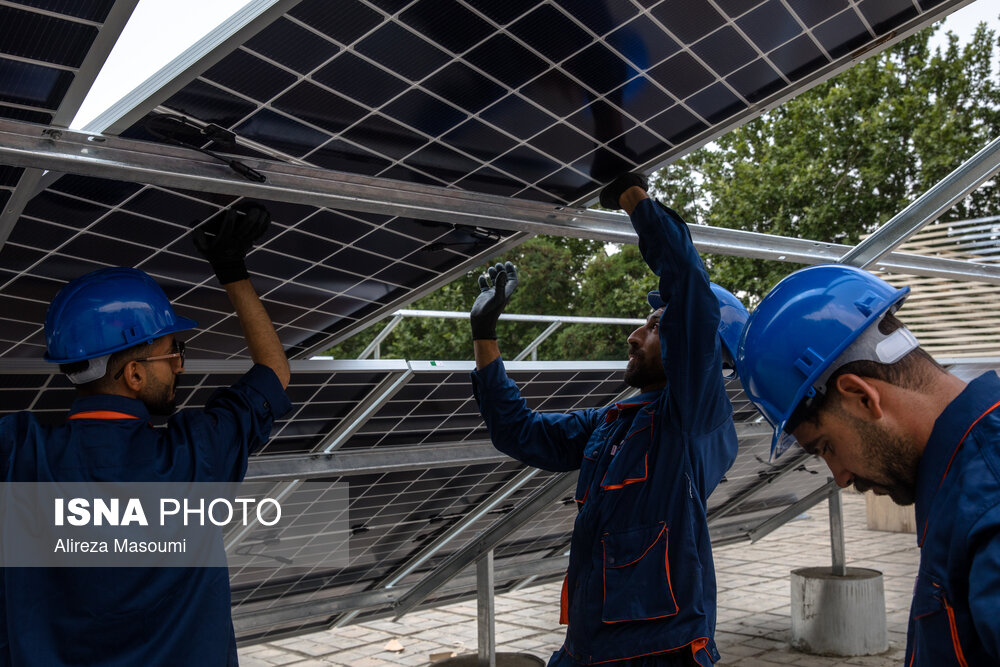 راه‌اندازی نیروگاه‌های خورشیدی