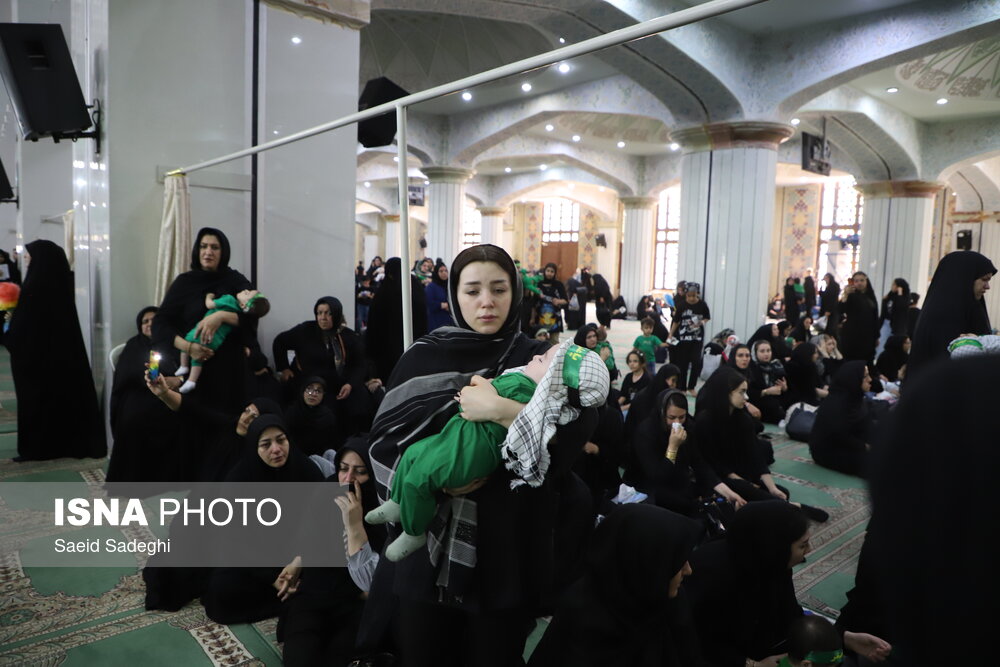 مراسم شیرخوارگان حسینی در تبریز