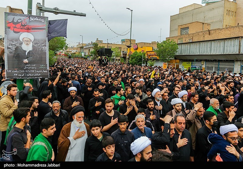 مراسم عزاداری شهادت حضرت علی (ع) قم