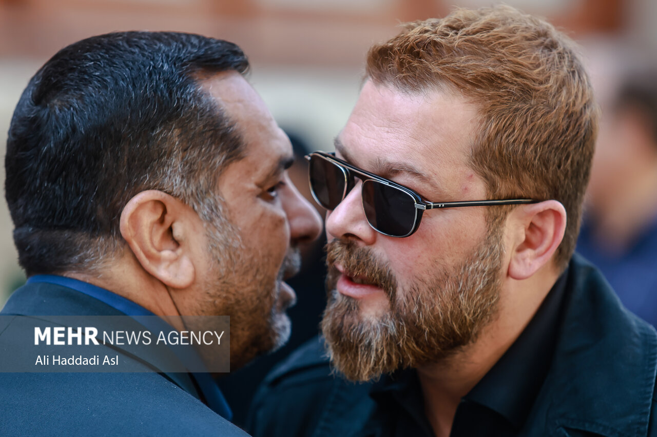 مراسم تشییع پیکر محمد کاسبی