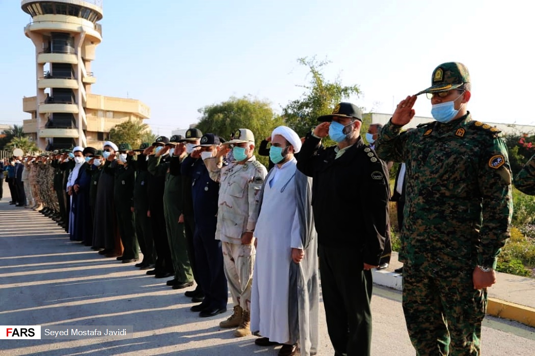 تشییع دو شهید گمنام