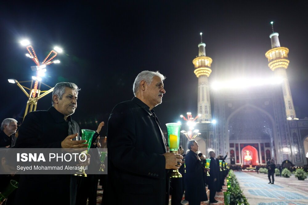 مراسم خطبه خوانی شب شهادت امام رضا (ع)