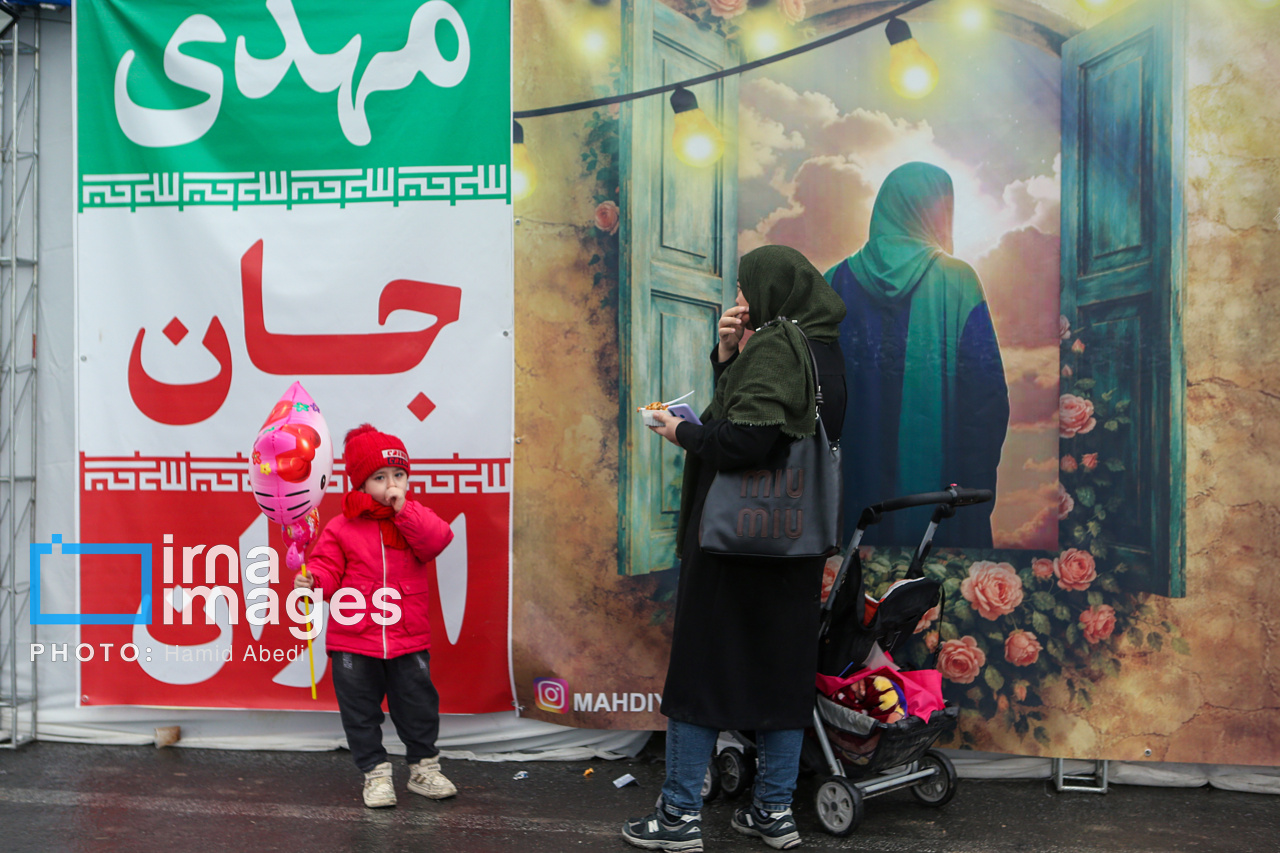 شب نیمه شعبان در مسجد جمکران