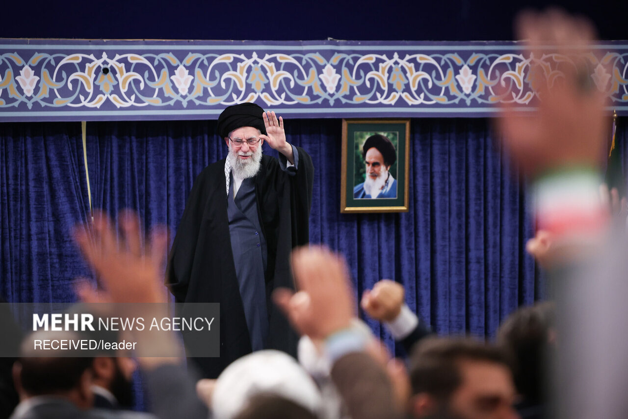 دیدار مردم تبریز و آذربایجان شرقی با رهبر معظم انقلاب