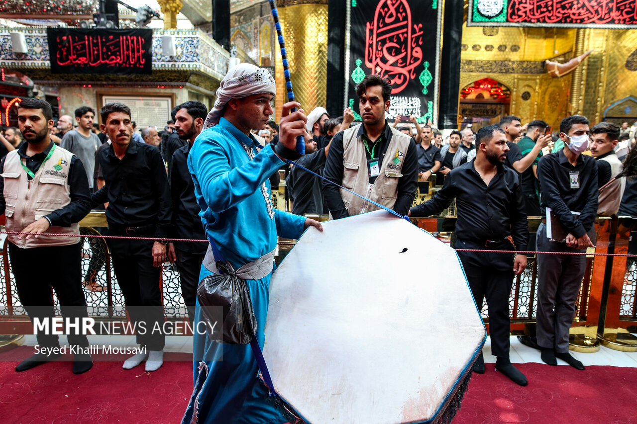 حرم حضرت عباس (ع) در ایام اربعین حسینی