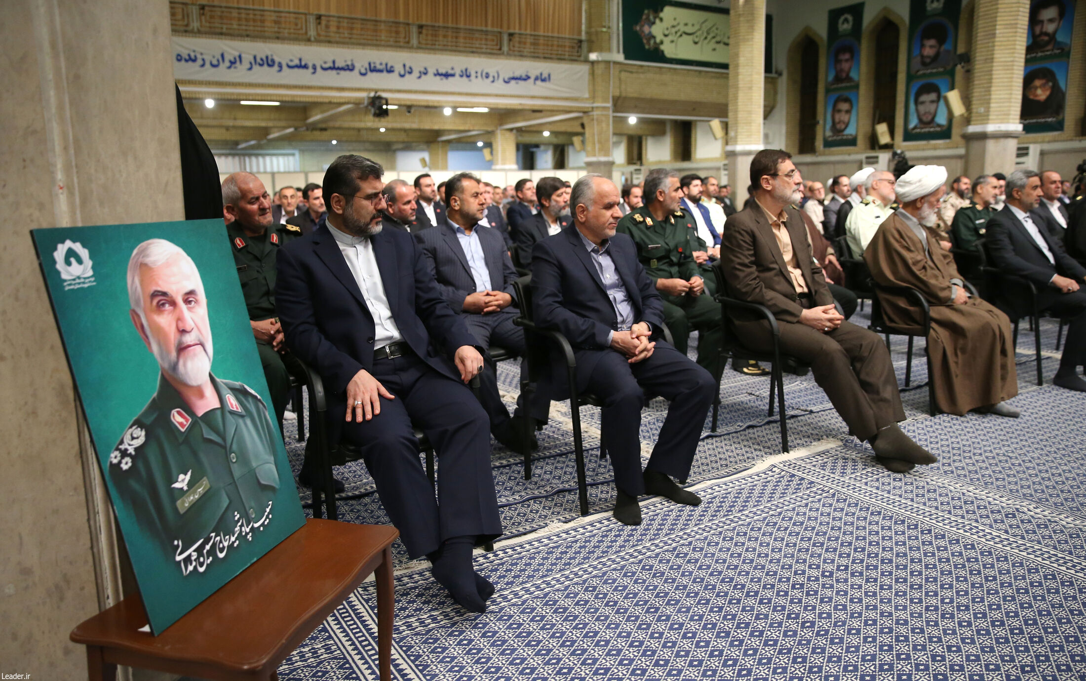 دیدار دست‌اندرکاران کنگره ملی شهدای همدان با رهبر انقلاب