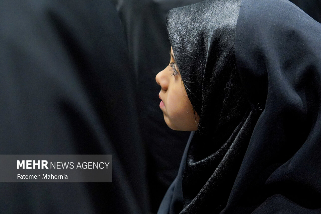 مراسم عزاداری دهه دوم محرم در دانشگاه تهران