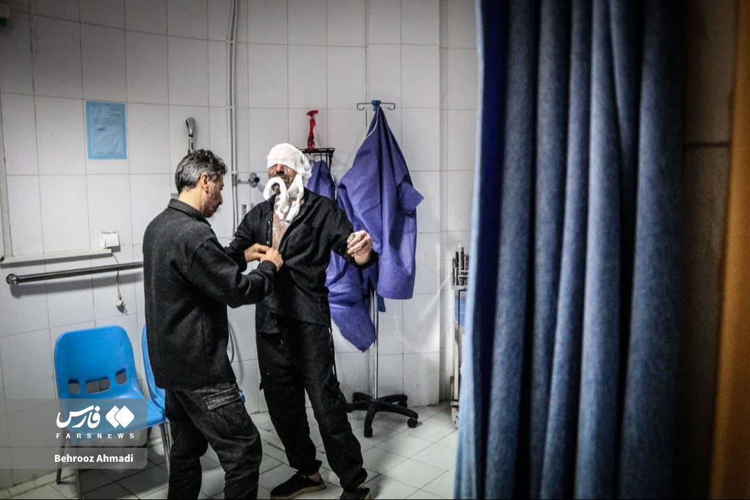 تصاویر دلخراش مصدومان چهارشنبه‌سوری