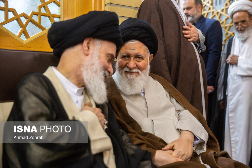 مراسم بزرگداشت شهدای خدمت در حرم حضرت فاطمه معصومه(س)